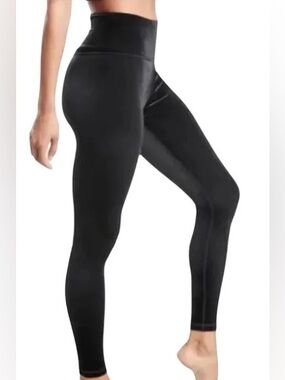 Athleta Elation High-Rise Velvet Leggings